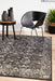 Ellora Charcoal Faded Transitional Grid Contemporary Rug, Rugs, Ozark Home 