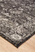 Ellora Charcoal Faded Transitional Grid Contemporary Rug, Rugs, Ozark Home 