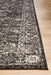 Ellora Charcoal Faded Transitional Grid Contemporary Rug, Rugs, Ozark Home 