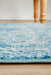Ellora Blue Faded Transitional Medallion Contemporary Runner Rug, Rugs, Ozark Home 