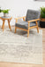 Ellora White & Silver Faded Transitional Contemporary Rug, Rugs, Ozark Home 