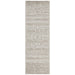 Ellora Grey Faded Transitional Grid Contemporary Runner Rug, Rugs, Ozark Home 