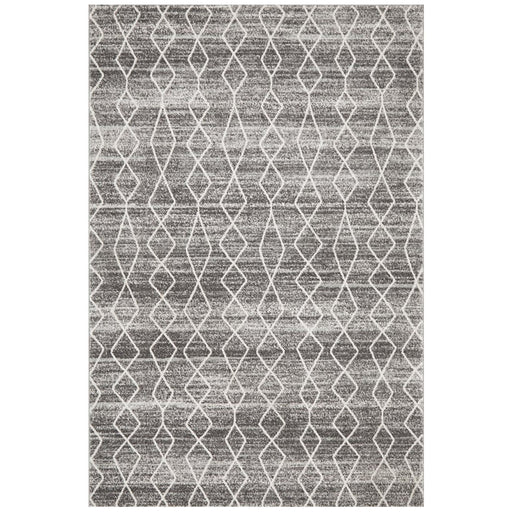 Ellora Silver Faded Transitional Aztec Contemporary Rug, Rugs, Ozark Home 