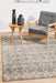 Ellora Silver Faded Transitional Aztec Contemporary Rug, Rugs, Ozark Home 