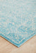 Ellora Blue Faded Transitional Floral Grid Contemporary Runner Rug, Rugs, Ozark Home 