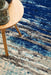 Ellora Blue Abstract Seascape Contemporary Rug, Rugs, Ozark Home 