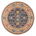 Ellora Round Multicoloured Floral Breeze Contemporary Rug, Rugs, Ozark Home 