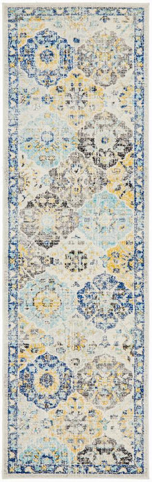 Ellora Multicoloured Poppy Blossom Contemporary Rug, Rugs, Ozark Home 