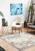 Ellora Multicoloured Poppy Blossom Contemporary Rug, Rugs, Ozark Home 