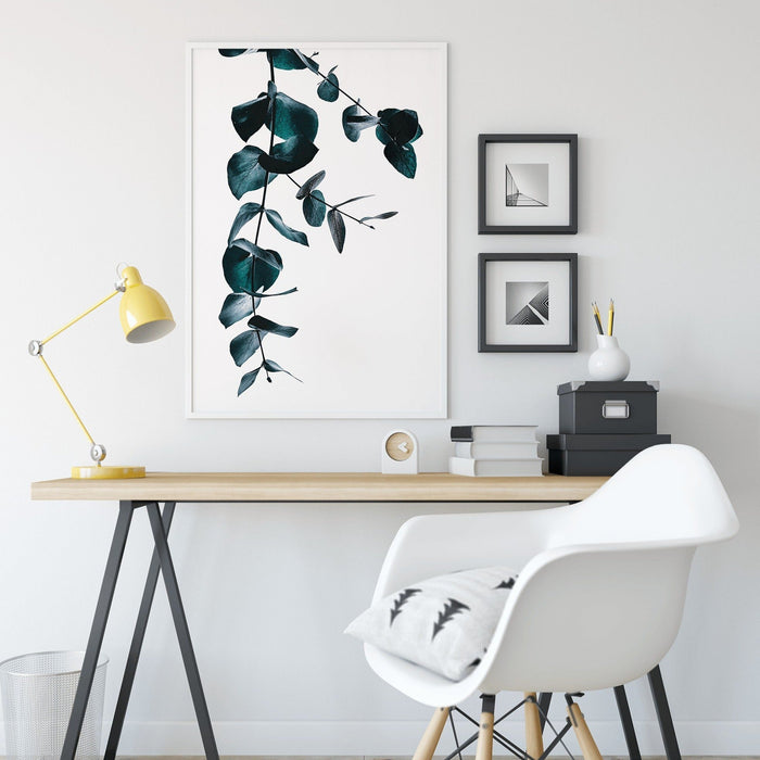 Eucalyptus - Gum Tree Print Stretched Canvas Wall Art Print