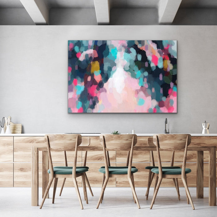 Festival - Abstract Colourful Original Artwork Canvas Wall Art Print