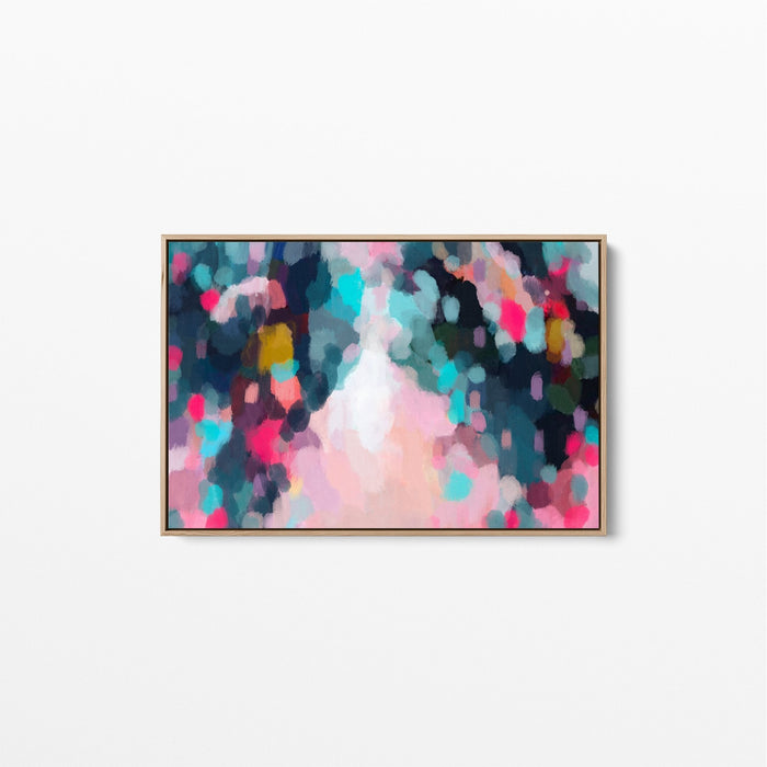 Festival - Abstract Colourful Original Artwork Canvas Wall Art Print