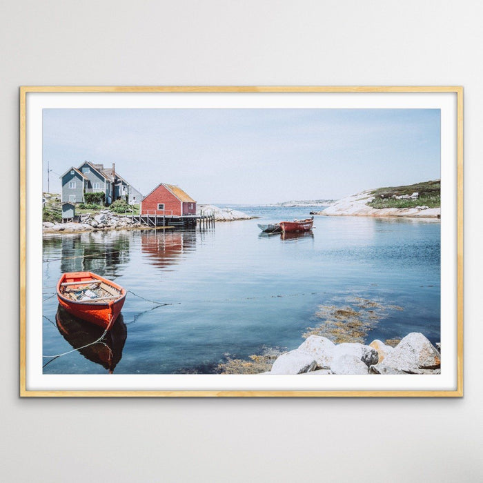 Fishing Cove - Hamptons and Coastal Style Photographic Print