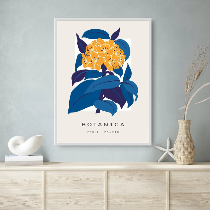 Floral Botanica Number 1 - Floral Poster Style Print Collection, Wall Art, Ozark Home 