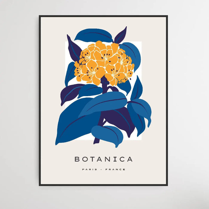 Floral Botanica Number 1 - Floral Poster Style Print Collection, Wall Art, Ozark Home 