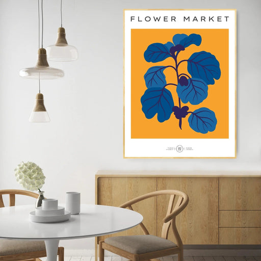 Floral Botanica Number 11 - Floral Poster Style Print Collection, Wall Art, Ozark Home 