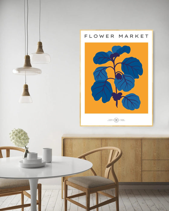 Floral Botanica Number 11 - Floral Poster Style Print Collection, Wall Art, Ozark Home 