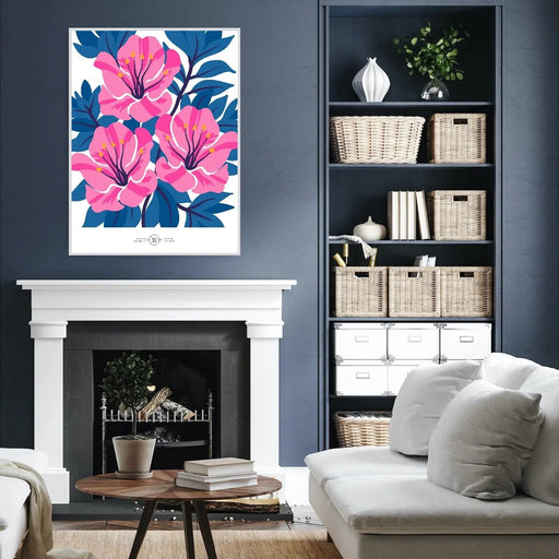 Floral Botanica Number 14 - Floral Poster Style Print Collection, Wall Art, Ozark Home 