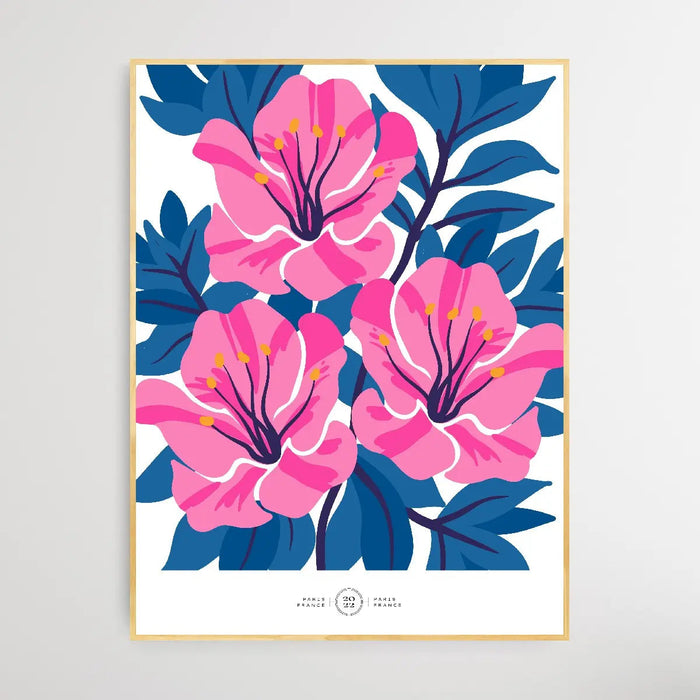 Floral Botanica Number 14 - Floral Poster Style Print Collection, Wall Art, Ozark Home 