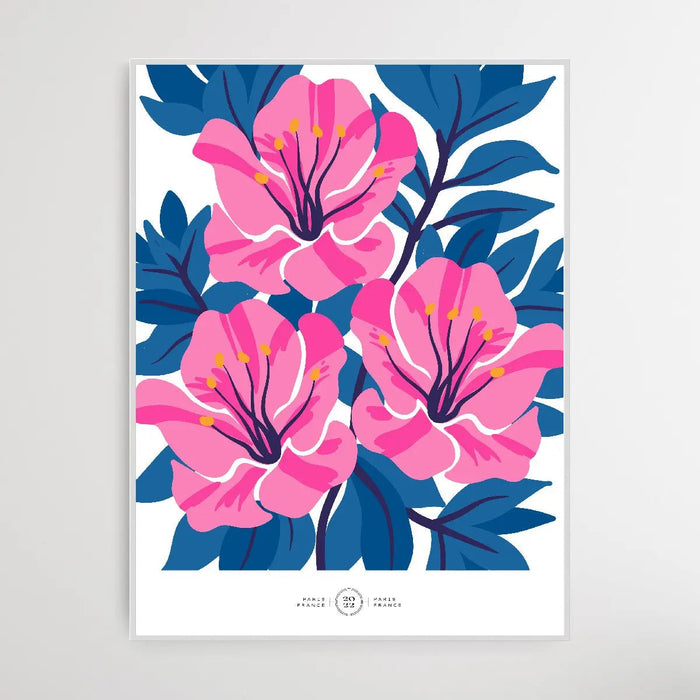 Floral Botanica Number 14 - Floral Poster Style Print Collection, Wall Art, Ozark Home 