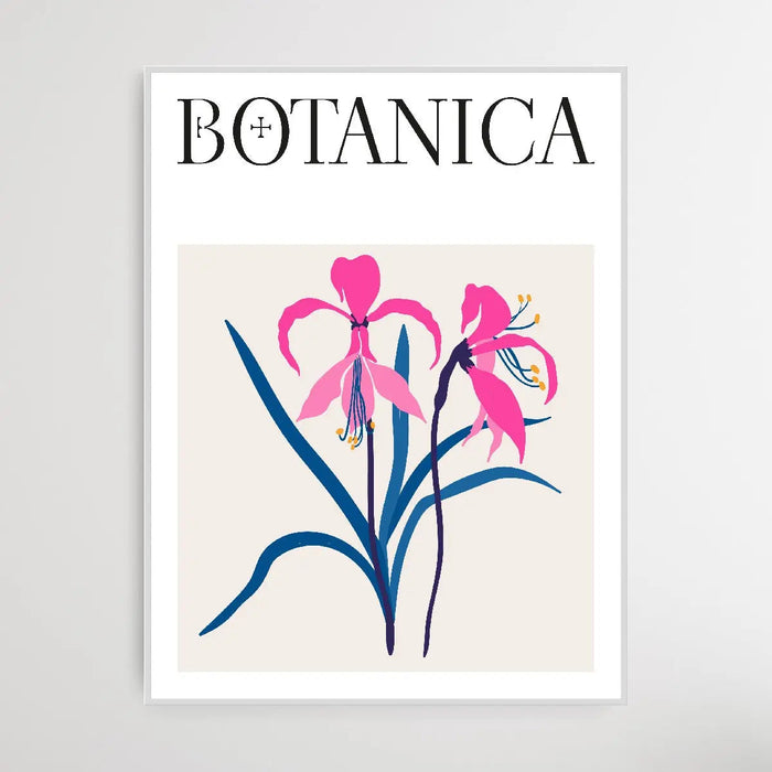 Floral Botanica Number 15 - Floral Poster Style Print Collection, Wall Art, Ozark Home 