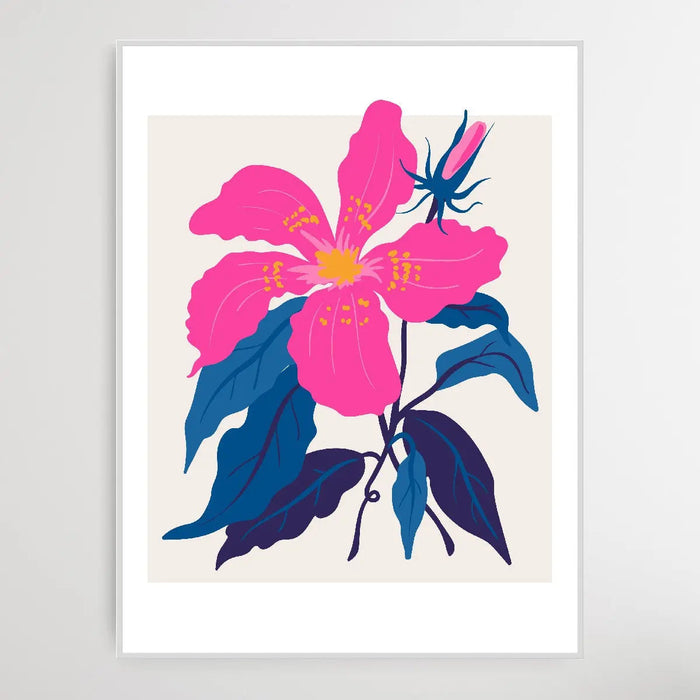 Floral Botanica Number 16 - Floral Poster Style Print Collection, Wall Art, Ozark Home 