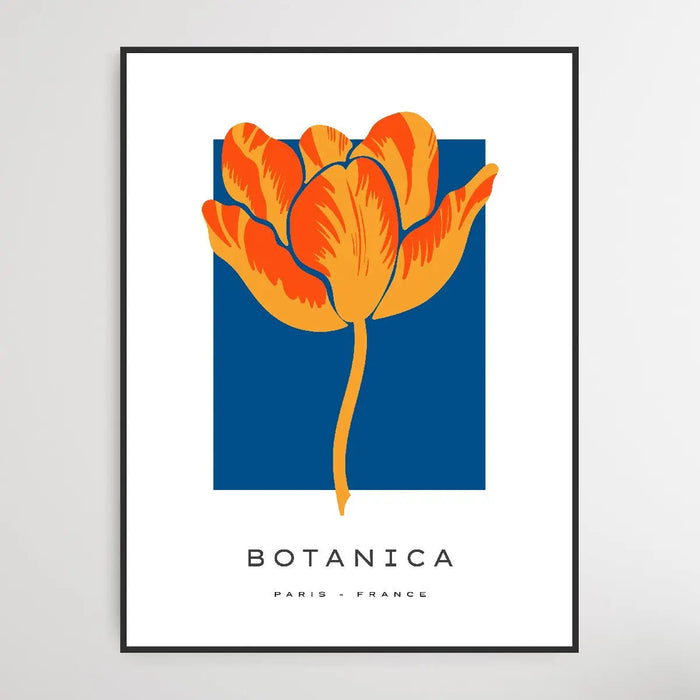 Floral Botanica Number 18 - Floral Poster Style Print Collection, Wall Art, Ozark Home 