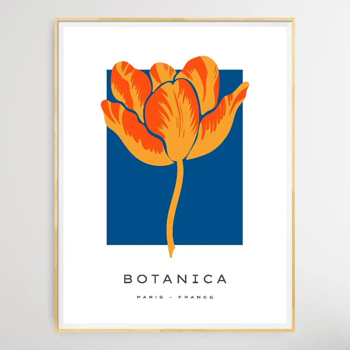 Floral Botanica Number 18 - Floral Poster Style Print Collection, Wall Art, Ozark Home 