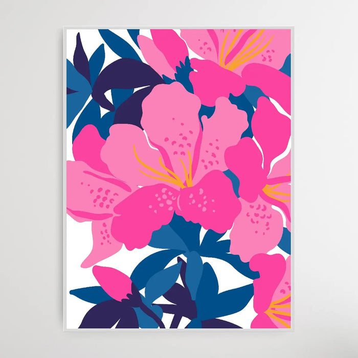 Floral Botanica Number 21 - Floral Poster Style Print Collection, Wall Art, Ozark Home 