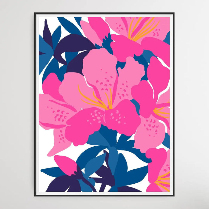 Floral Botanica Number 21 - Floral Poster Style Print Collection, Wall Art, Ozark Home 