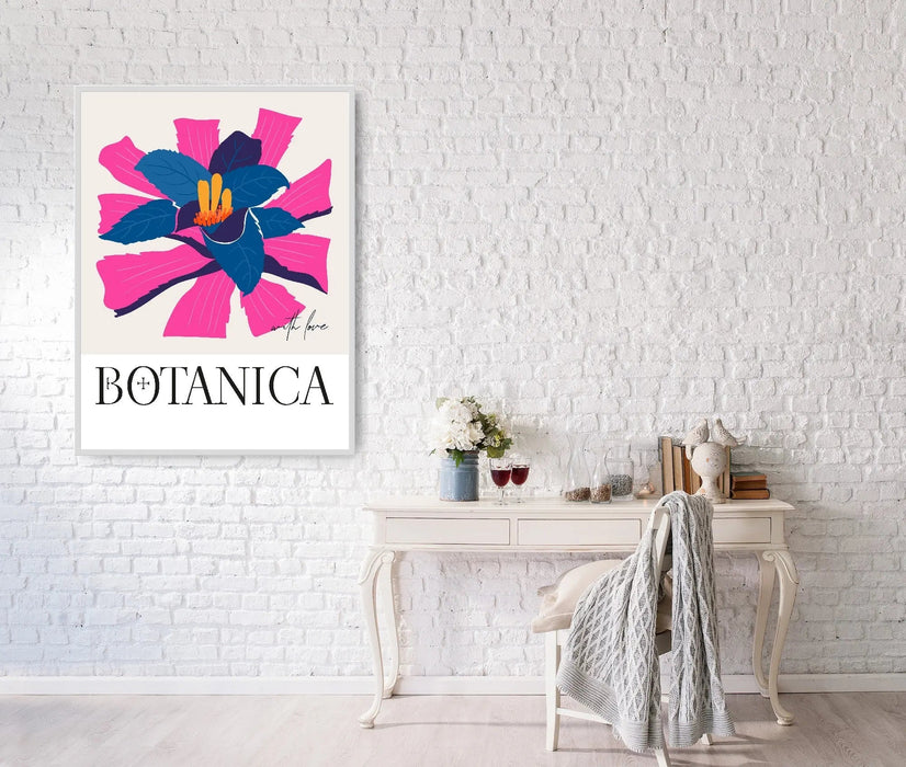 Floral Botanica Number 22 - Floral Poster Style Print Collection, Wall Art, Ozark Home 