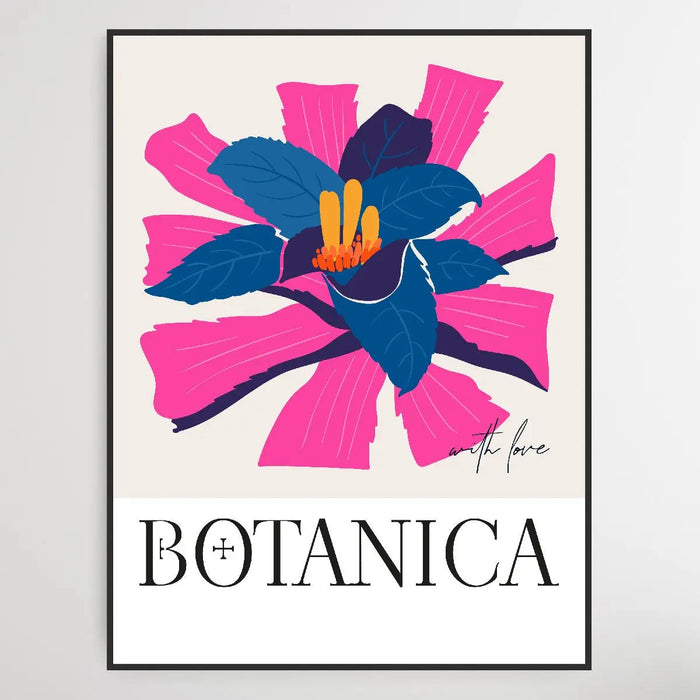 Floral Botanica Number 22 - Floral Poster Style Print Collection, Wall Art, Ozark Home 