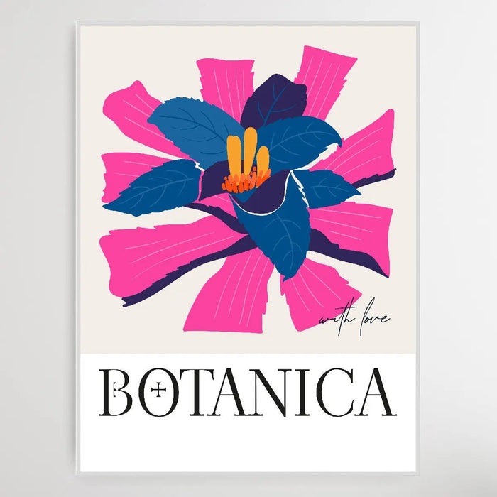 Floral Botanica Number 22 - Floral Poster Style Print Collection, Wall Art, Ozark Home 