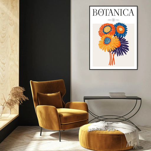 Floral Botanica Number 23 - Floral Poster Style Print Collection, Wall Art, Ozark Home 