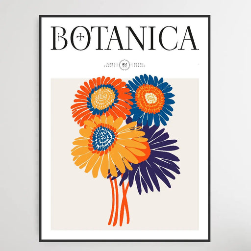 Floral Botanica Number 23 - Floral Poster Style Print Collection, Wall Art, Ozark Home 