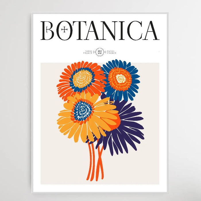 Floral Botanica Number 23 - Floral Poster Style Print Collection, Wall Art, Ozark Home 