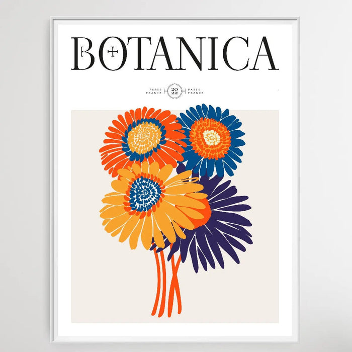 Floral Botanica Number 23 - Floral Poster Style Print Collection, Wall Art, Ozark Home 