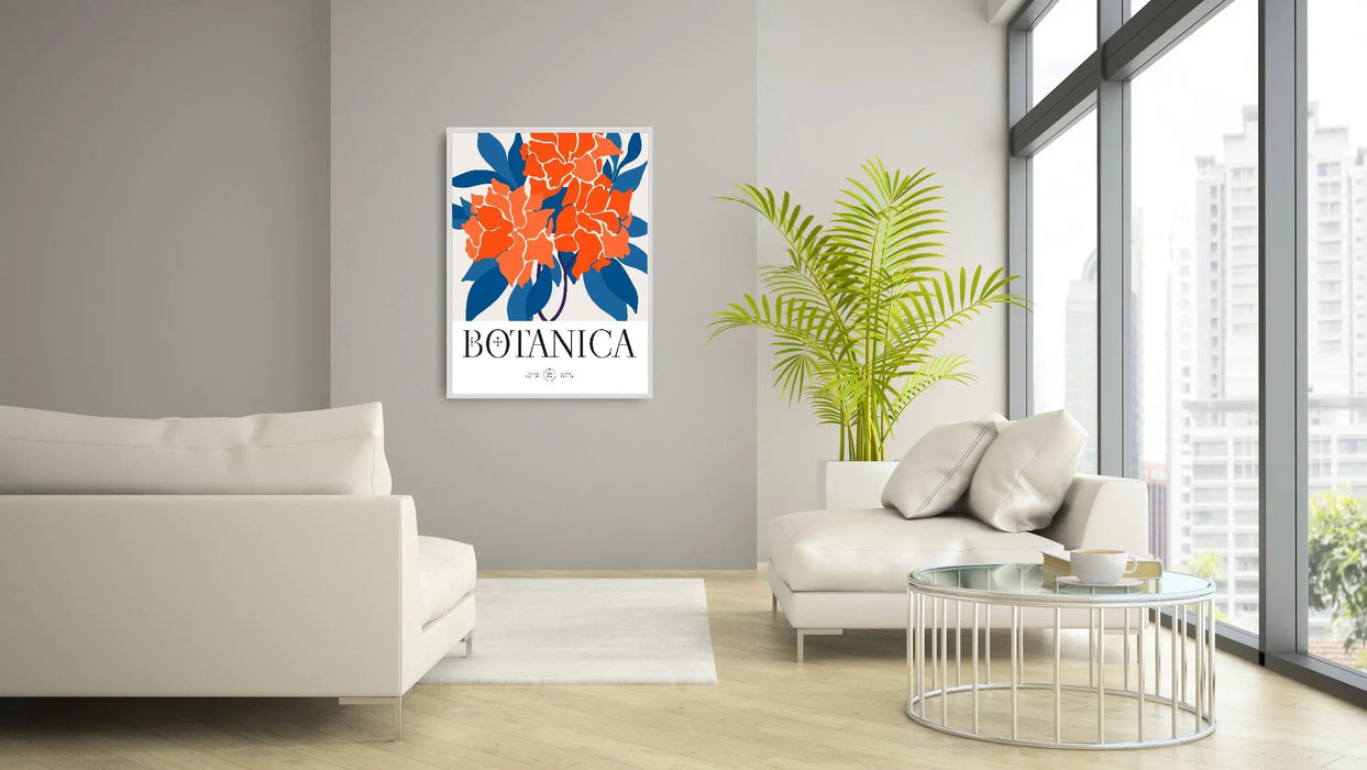 Floral Botanica Number 24 - Floral Poster Style Print Collection, Wall Art, Ozark Home 