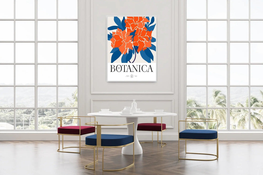 Floral Botanica Number 24 - Floral Poster Style Print Collection, Wall Art, Ozark Home 