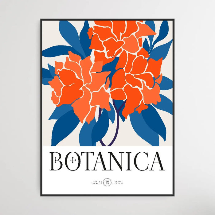 Floral Botanica Number 24 - Floral Poster Style Print Collection, Wall Art, Ozark Home 