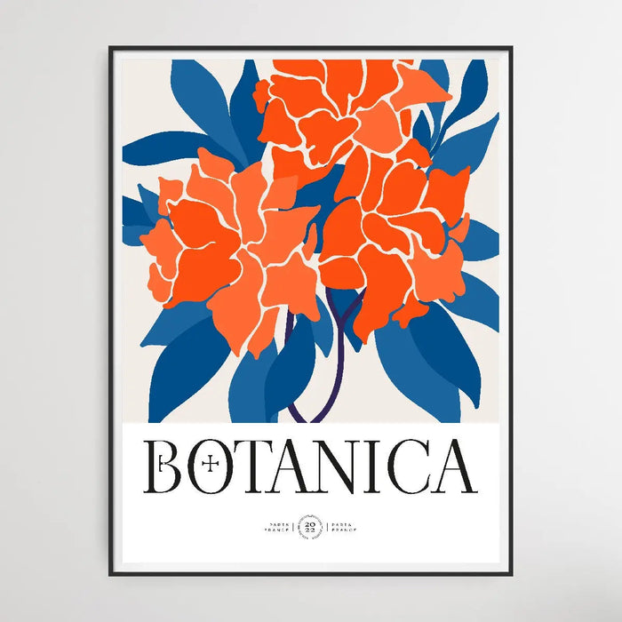 Floral Botanica Number 24 - Floral Poster Style Print Collection, Wall Art, Ozark Home 