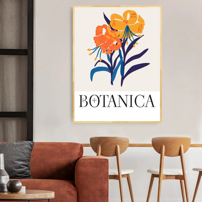 Floral Botanica Number 26 - Floral Poster Style Print Collection, Wall Art, Ozark Home 