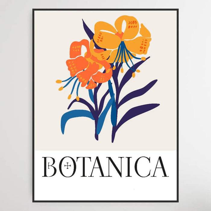 Floral Botanica Number 26 - Floral Poster Style Print Collection, Wall Art, Ozark Home 