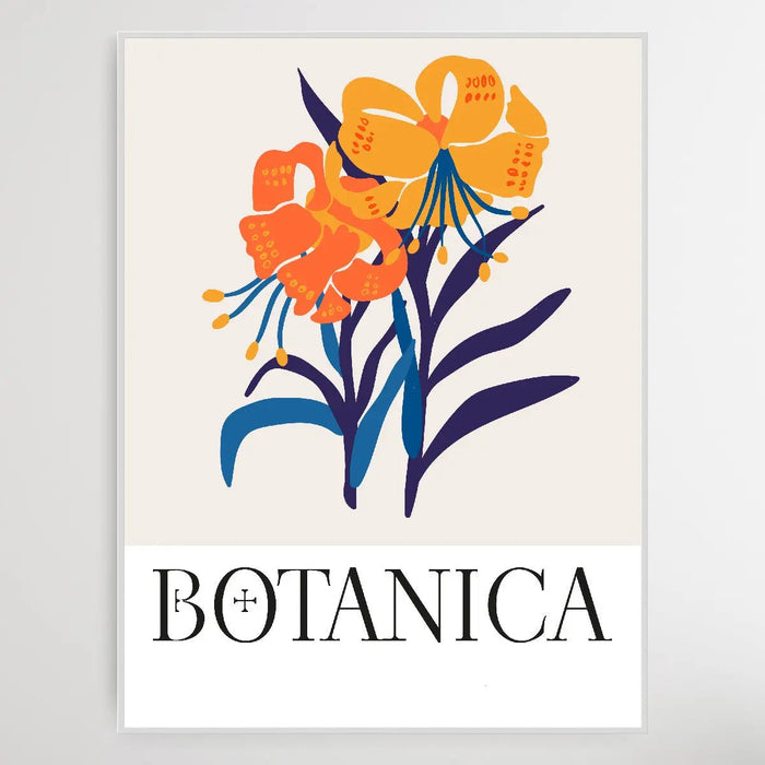 Floral Botanica Number 26 - Floral Poster Style Print Collection, Wall Art, Ozark Home 