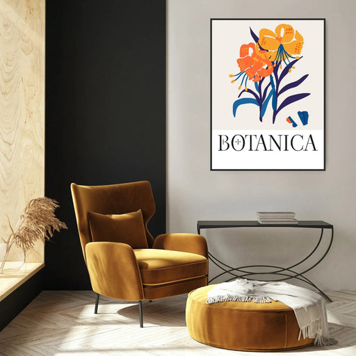 Floral Botanica Number 27 - Floral Poster Style Print Collection, Wall Art, Ozark Home 