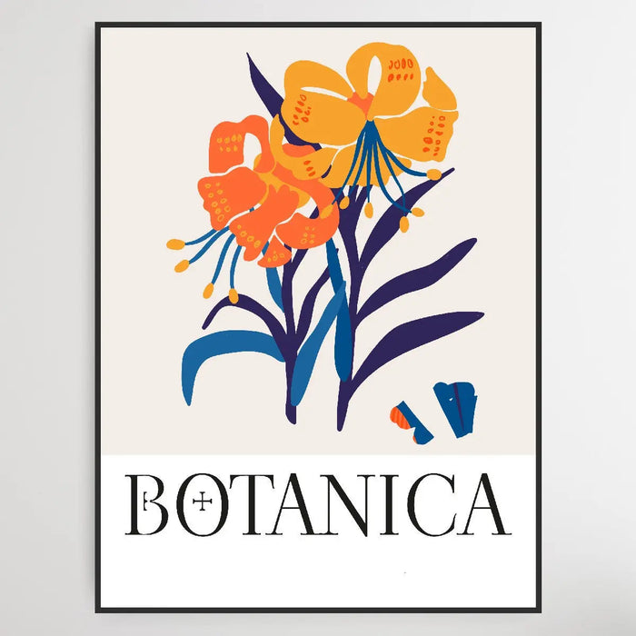 Floral Botanica Number 27 - Floral Poster Style Print Collection, Wall Art, Ozark Home 