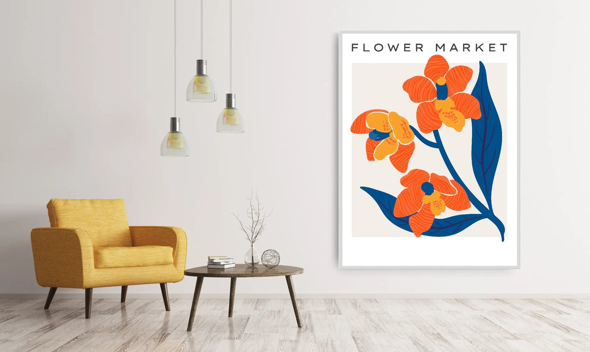 Floral Botanica Number 29 - Floral Poster Style Print Collection, Wall Art, Ozark Home 