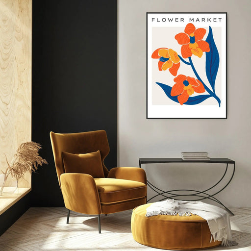 Floral Botanica Number 29 - Floral Poster Style Print Collection, Wall Art, Ozark Home 