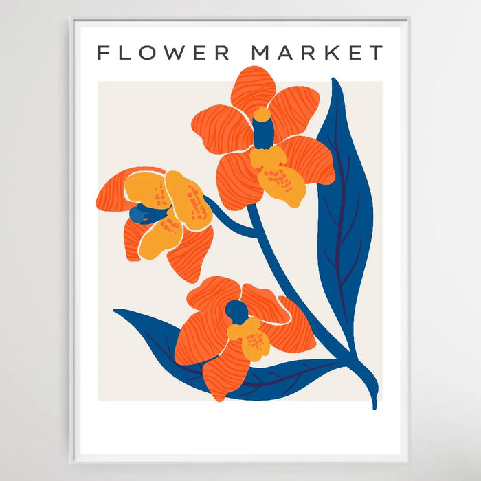 Floral Botanica Number 29 - Floral Poster Style Print Collection, Wall Art, Ozark Home 