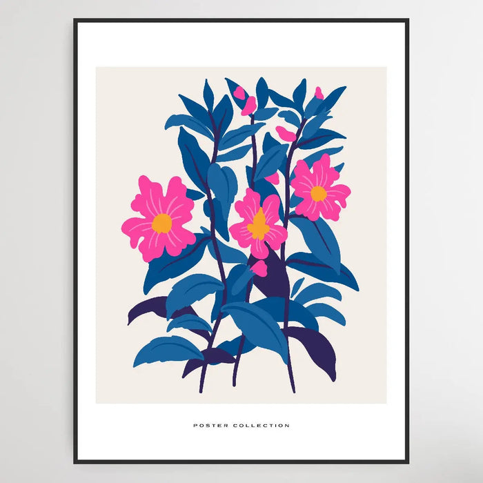 Floral Botanica Number 7 - Floral Poster Style Print Collection, Wall Art, Ozark Home 